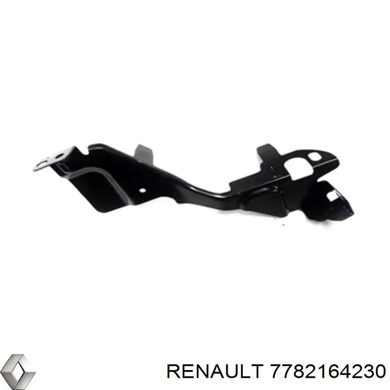 7782164230 Renault (RVI) soporte de radiador derecha (panel de montaje para foco)