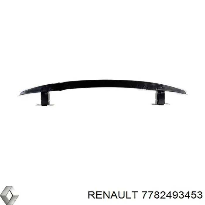7782493453 Renault (RVI) refuerzo parachoque delantero