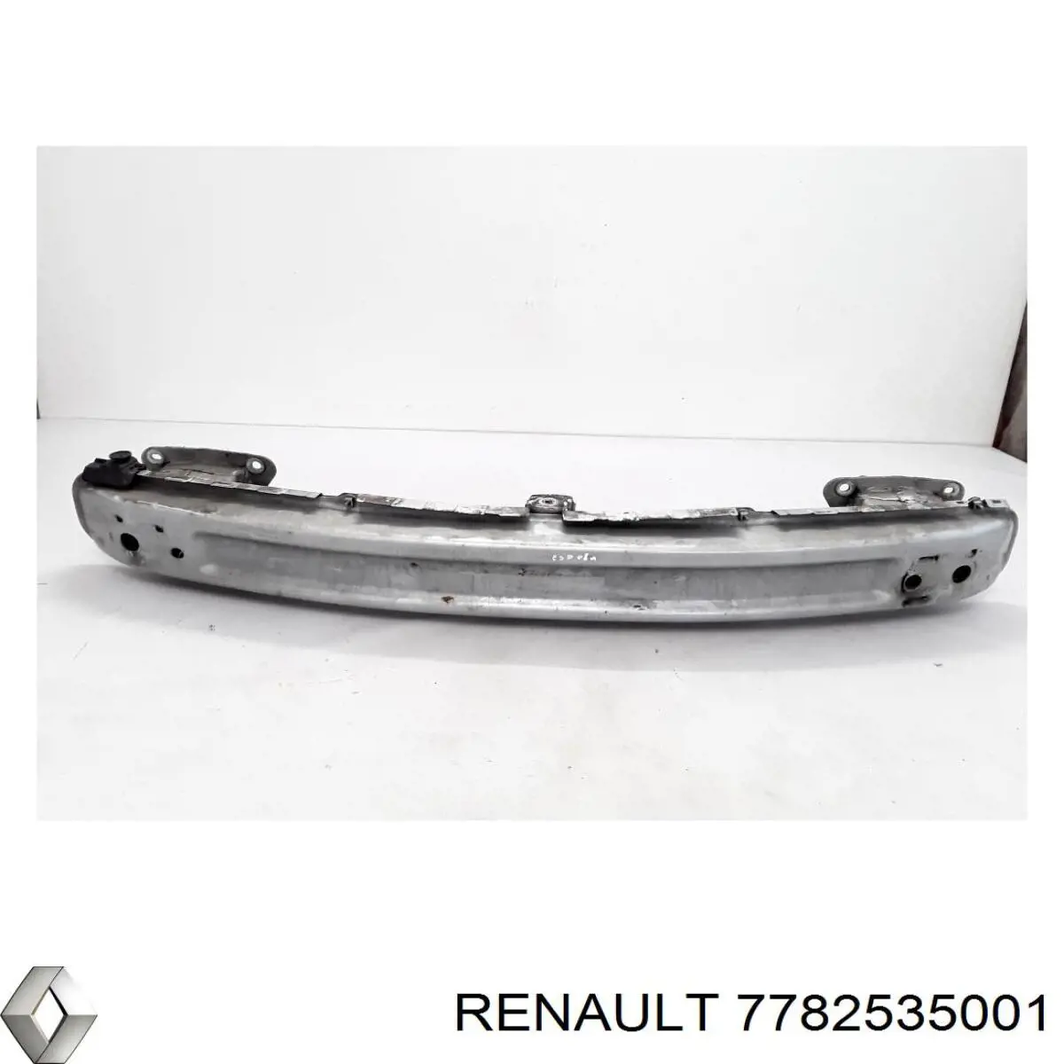 7782535001 Renault (RVI) refuerzo parachoque delantero