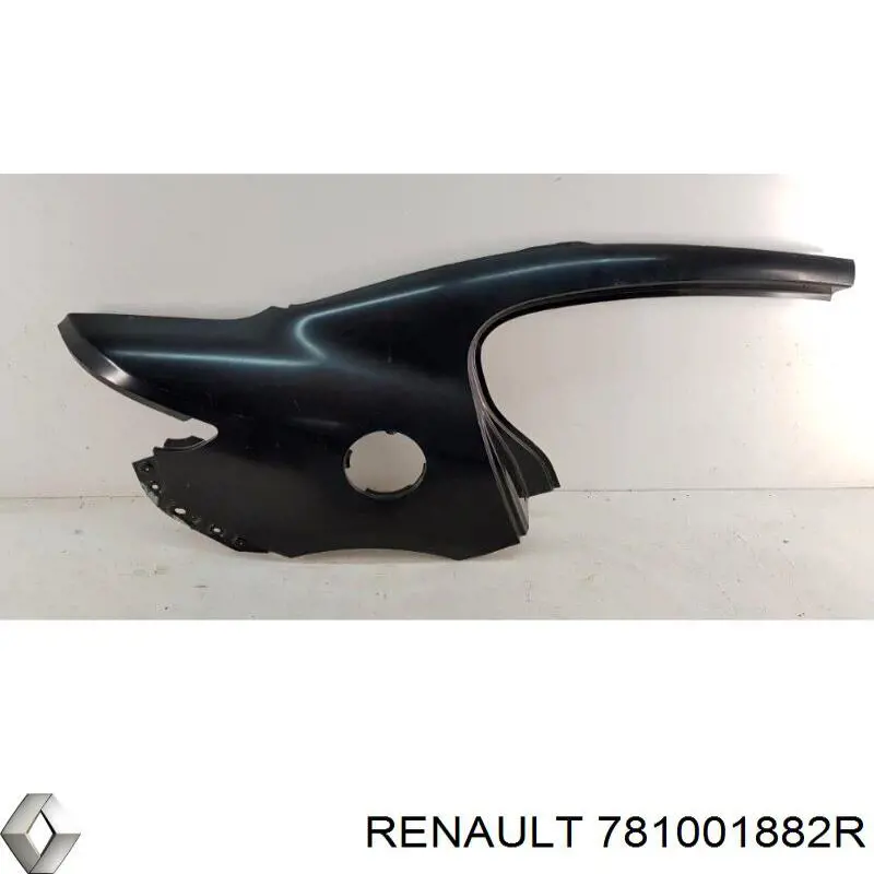 781001882R Renault (RVI) guardabarros trasero derecho