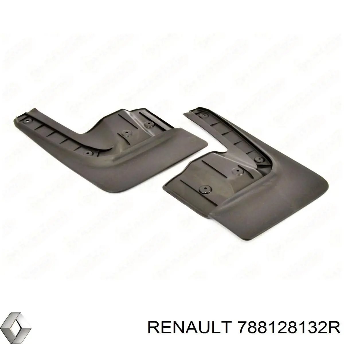 Juego de faldillas guardabarro traseros para Renault Trafic (EG)