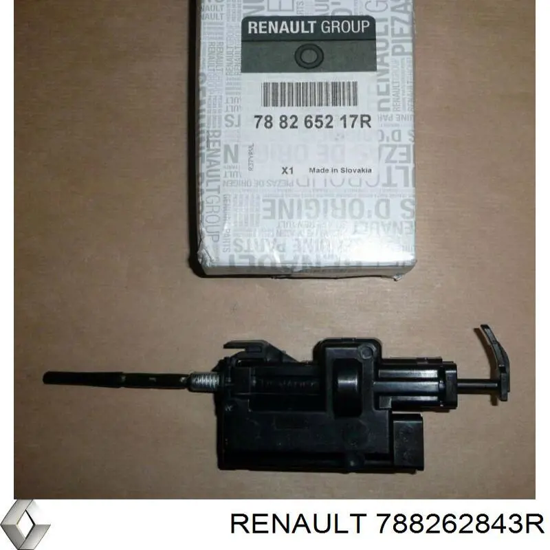 788262843R Renault (RVI) motor cierre, tapa de relleno de combustible