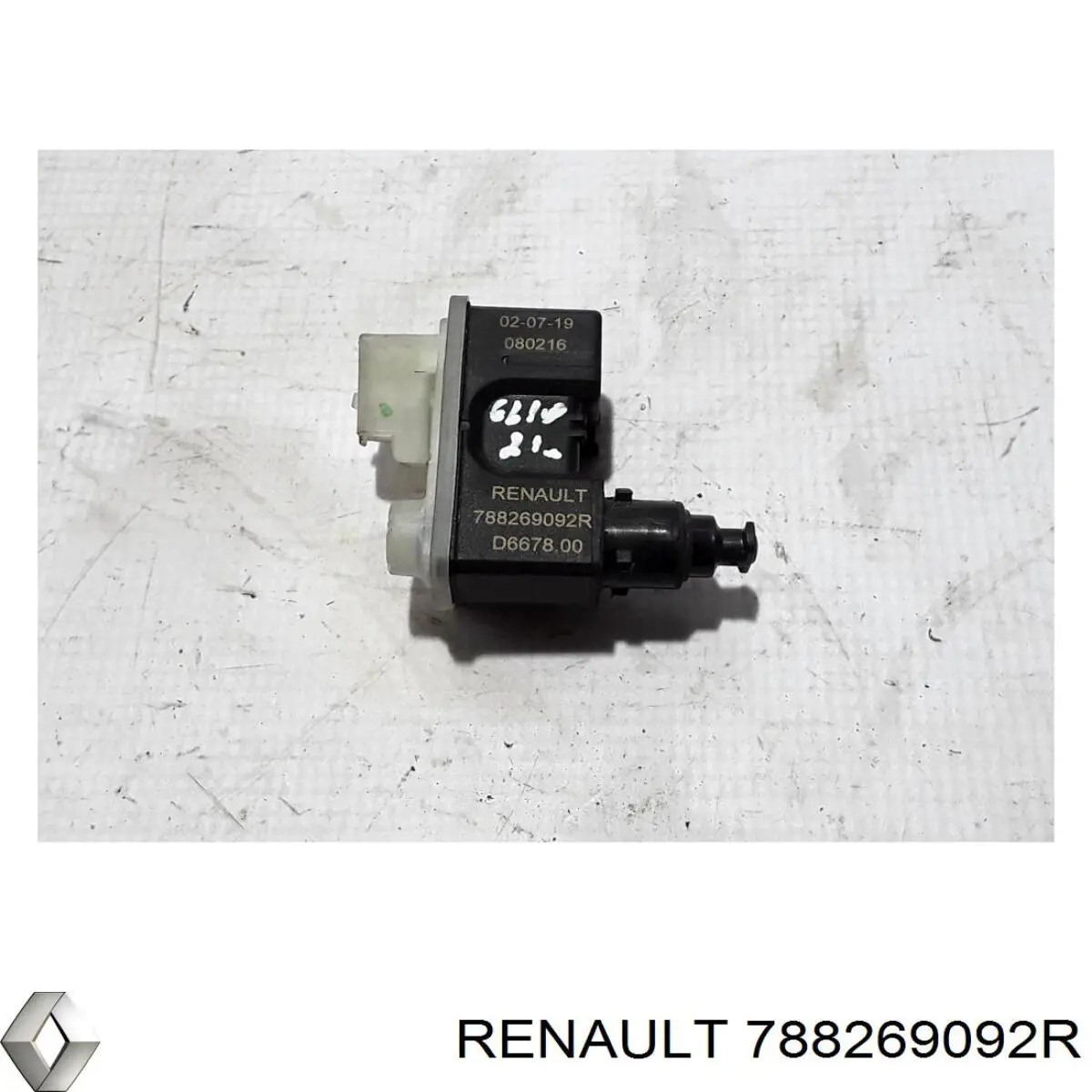 Cerradura de la tapa del depósito de combustible Renault (RVI) 788269092R precio, desde 52,27 EUR
