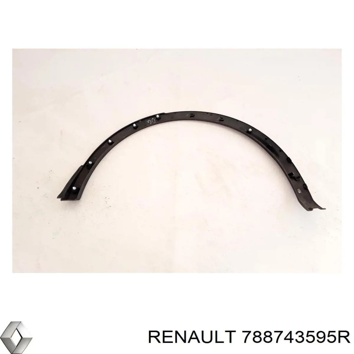 Extensión de la aleta trasera derecha Renault (RVI) 788743595R precio, desde 58,08 EUR