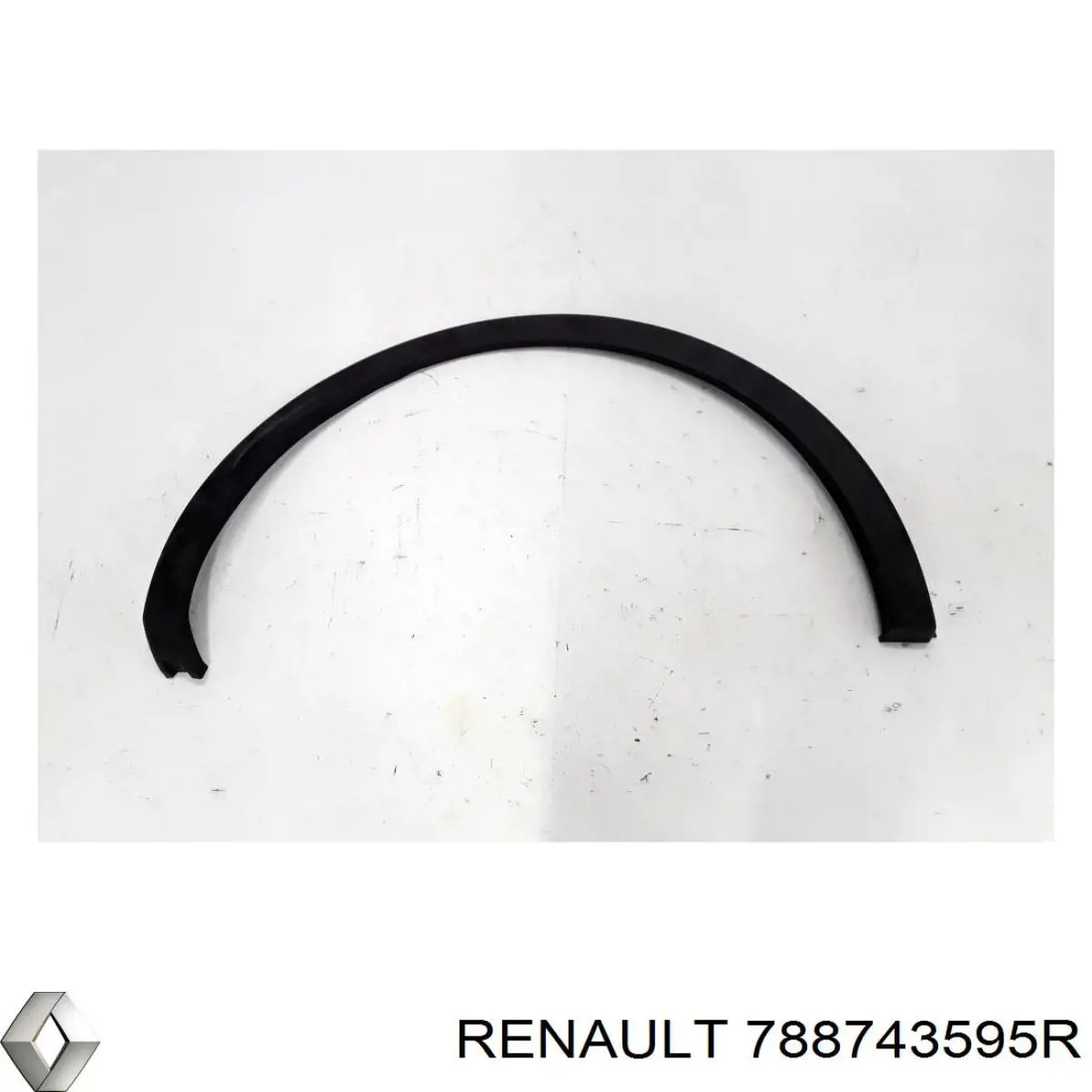 788743595R Renault (RVI) Extensión de la aleta trasera derecha