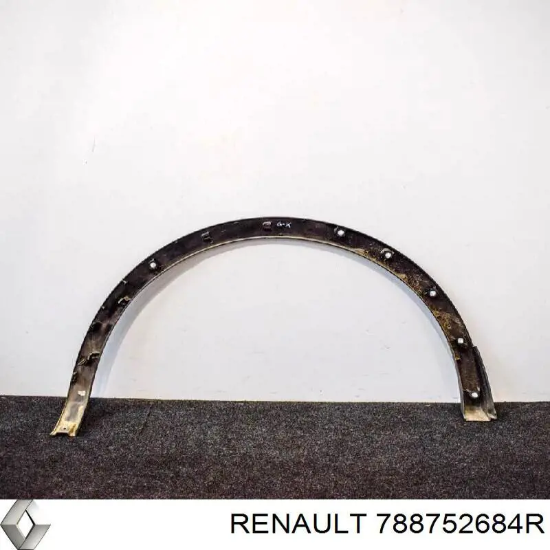 788752684R Renault (RVI) Extensión de la aleta trasera izquierda