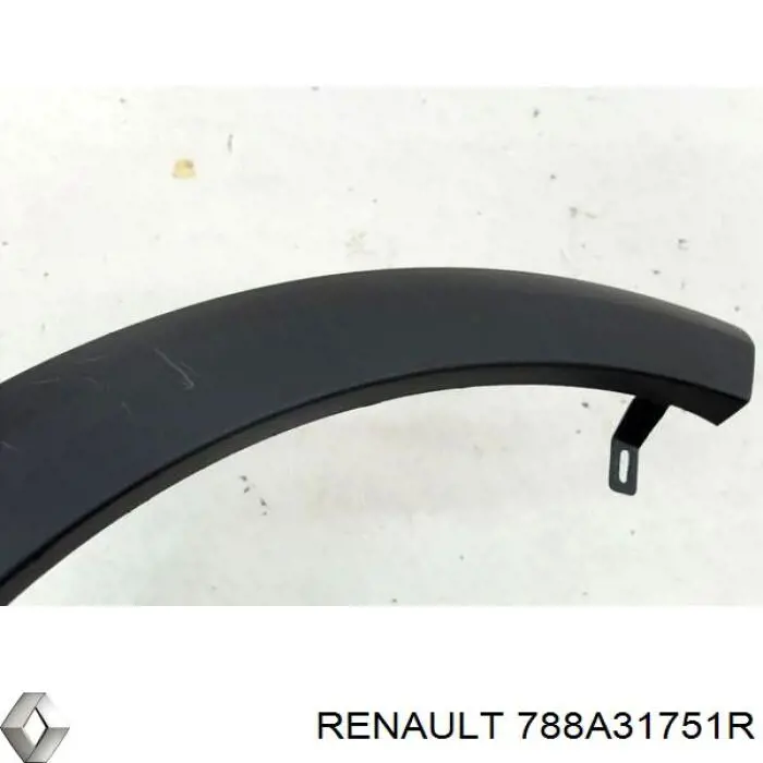 Extensión de la aleta trasera izquierda Renault (RVI) 788A31751R precio, desde 60,98 EUR