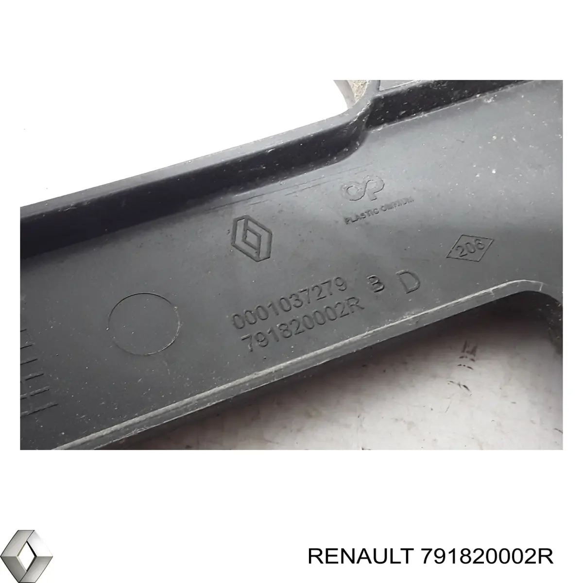 Comprar 791820002R Renault (RVI) Soporte del parachoques trasero derecho