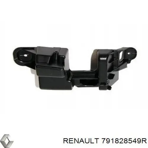 791828549R Renault (RVI) soporte de parachoques trasero derecho