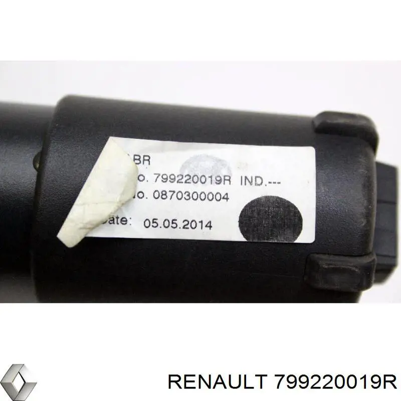 799220019R Renault (RVI) cortina del compartimento de carga