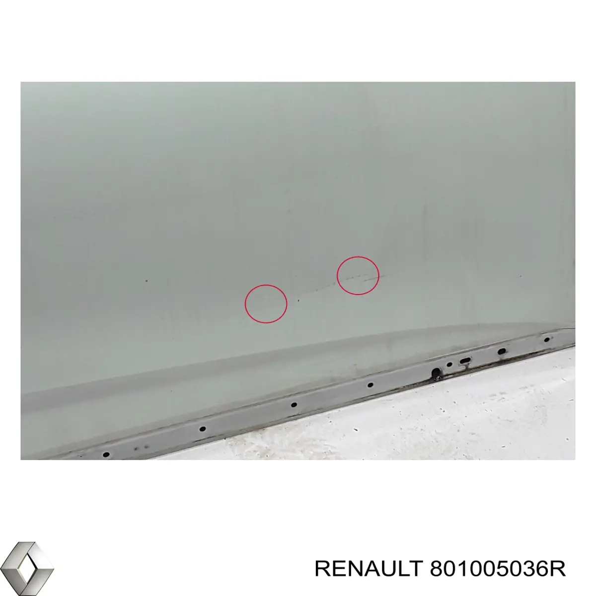 Comprar 801005036R Renault (RVI) Puerta delantera derecha