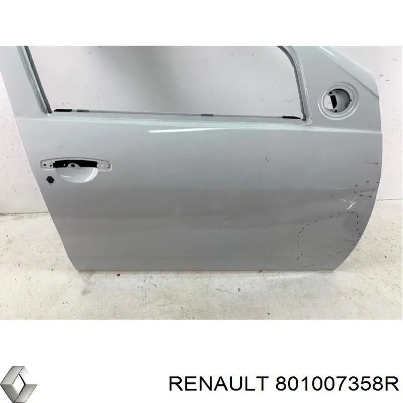 Puerta delantera derecha 801007358R Renault (RVI)