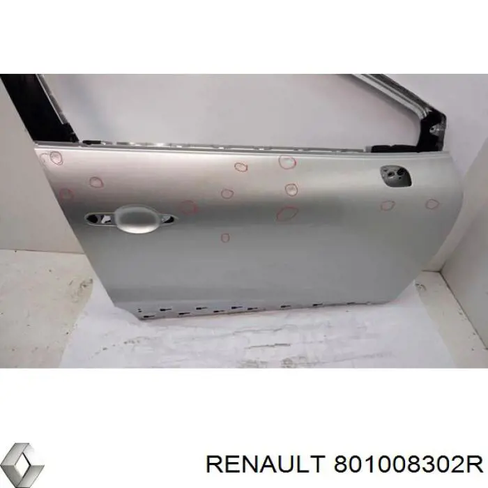 Puerta delantera derecha Renault (RVI) 801008302R precio, desde 423,98 EUR
