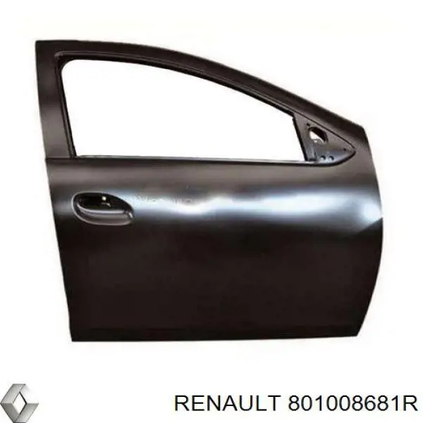Puerta delantera derecha Renault (RVI) 801008681R precio, desde 370,26 EUR