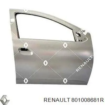 Puerta delantera derecha Renault (RVI) 801008681R