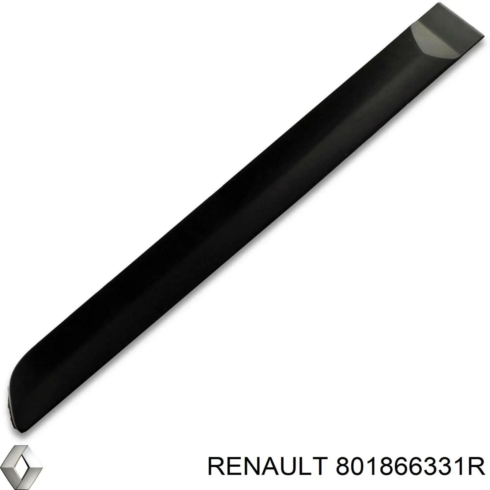 Moldura de puerta delantera derecha Renault (RVI) 801866331R precio, desde 32,35 EUR
