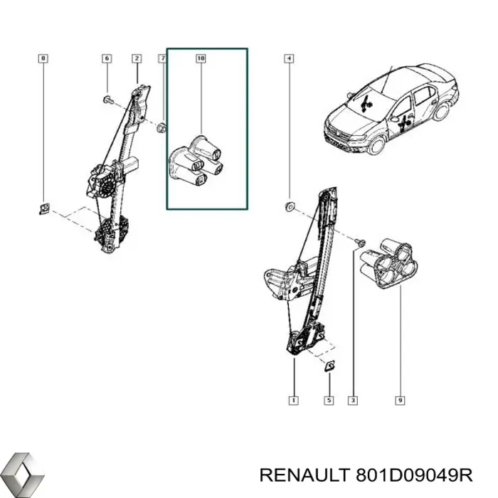 801D09049R Renault (RVI)