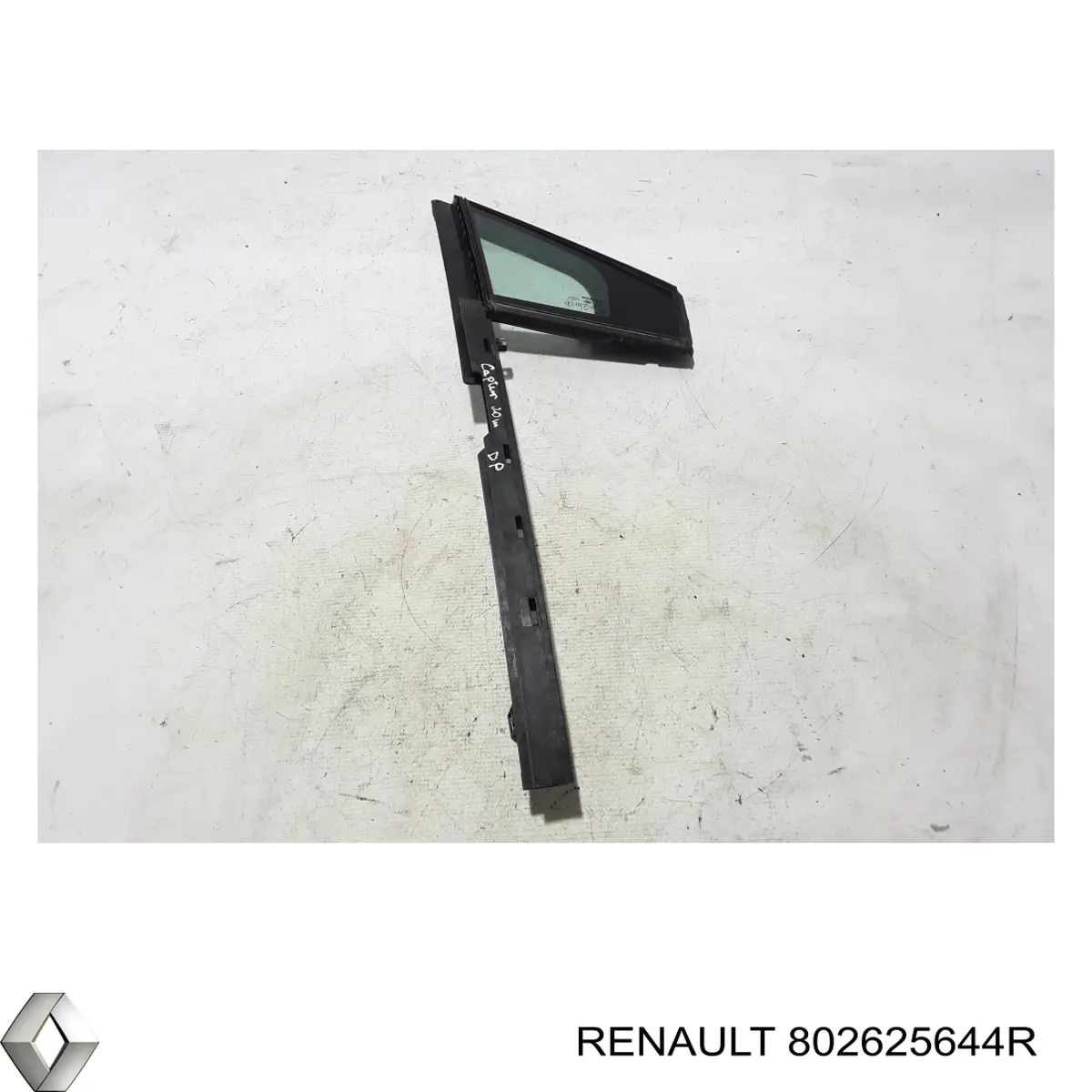 802625644R Renault (RVI) Luna de puerta delantera derecha