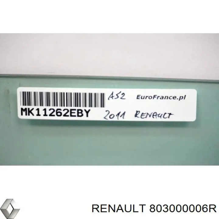 Luna de puerta del pasajero delantero para Renault Megane (DZ0)