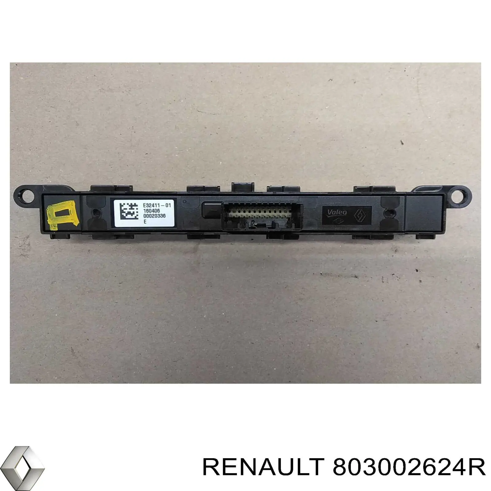 Cristal de puerta delantera derecha 803002624R Renault (RVI)