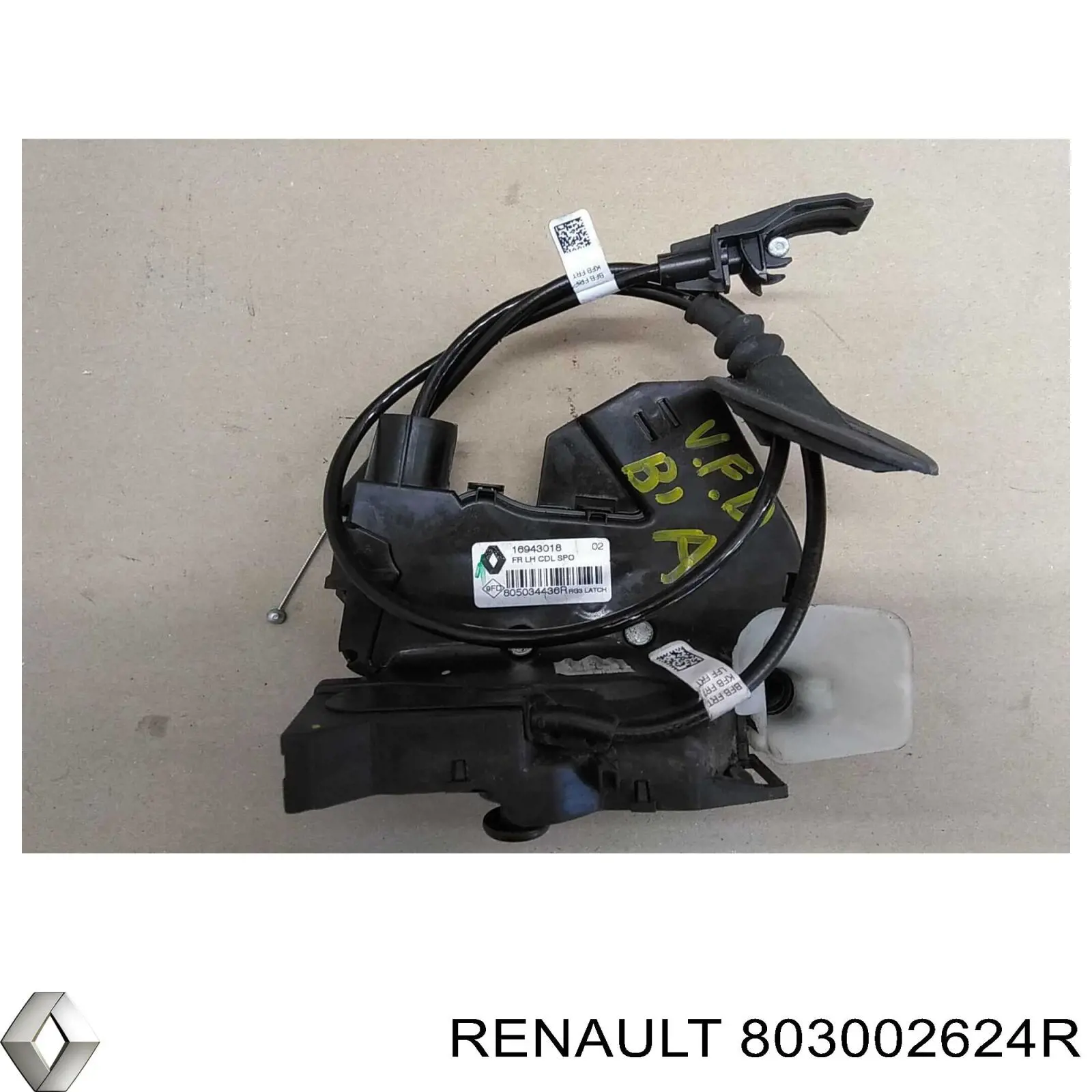 Cristal de puerta delantera derecha Renault (RVI) 803002624R precio, desde 100,19 EUR