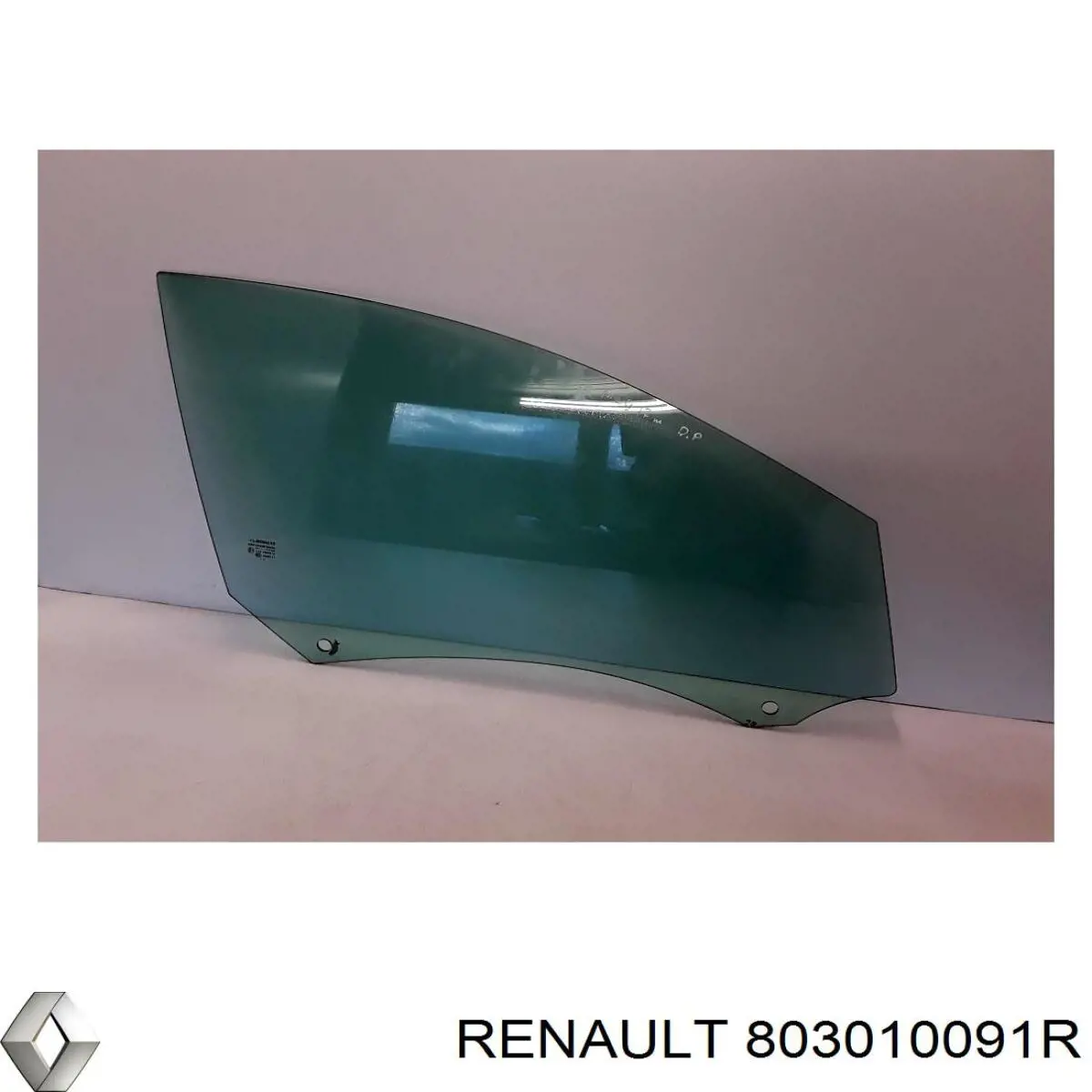 Cristal de puerta delantera izquierda Renault (RVI) 803010091R