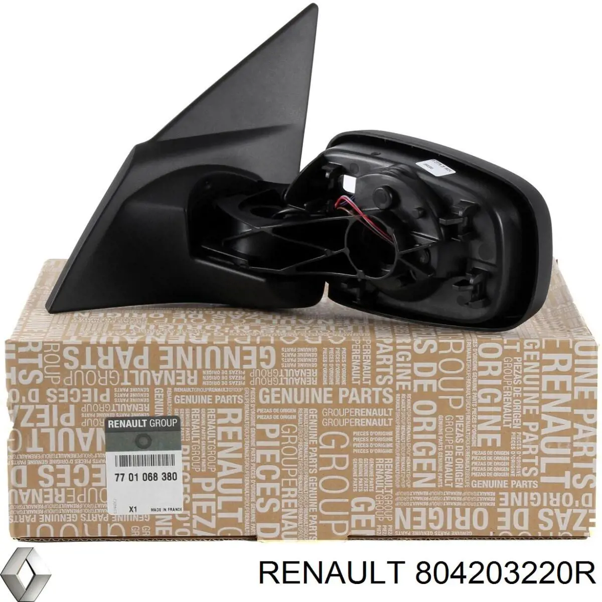 804203220R Renault (RVI) Bisagra de la puerta delantera derecha