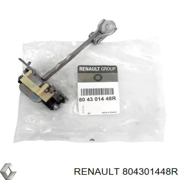 Comprar 804301448R Renault (RVI) Limitador de apertura de puerta trasera