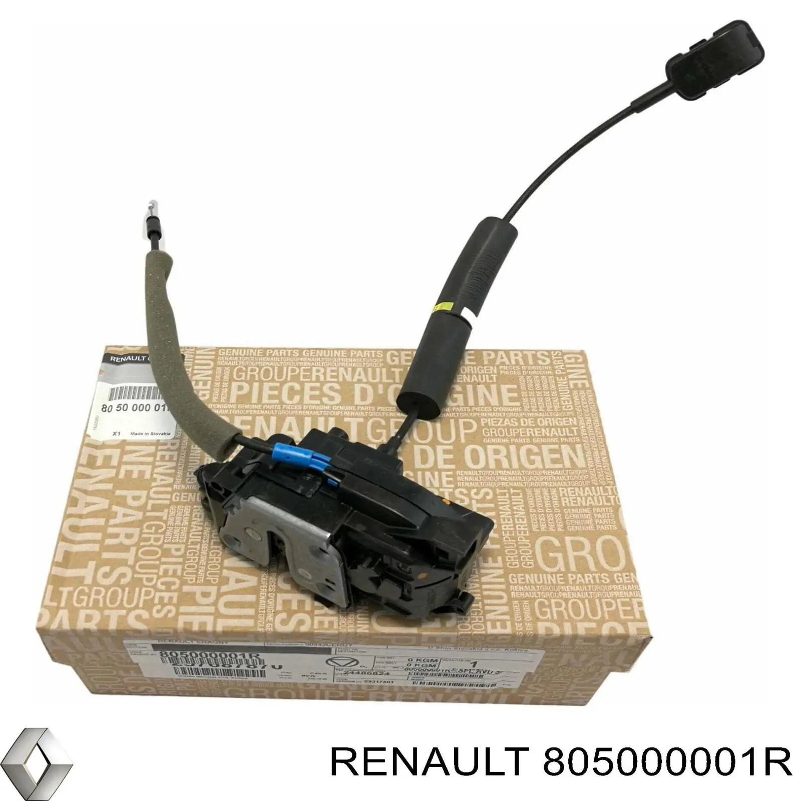 Cerradura de puerta delantera derecha Renault (RVI) 805000001R precio, desde 360,76 EUR