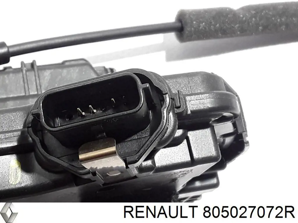 805027072R Renault (RVI) cerradura de puerta trasera derecha