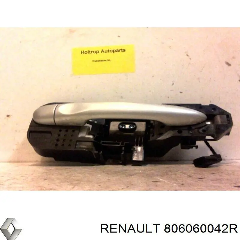 806060042R Renault (RVI) soporte de manilla exterior de puerta delantera derecha