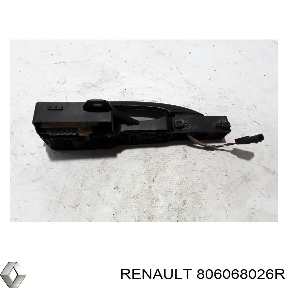 Soporte de manija exterior de puerta derecha Renault (RVI) 806068026R