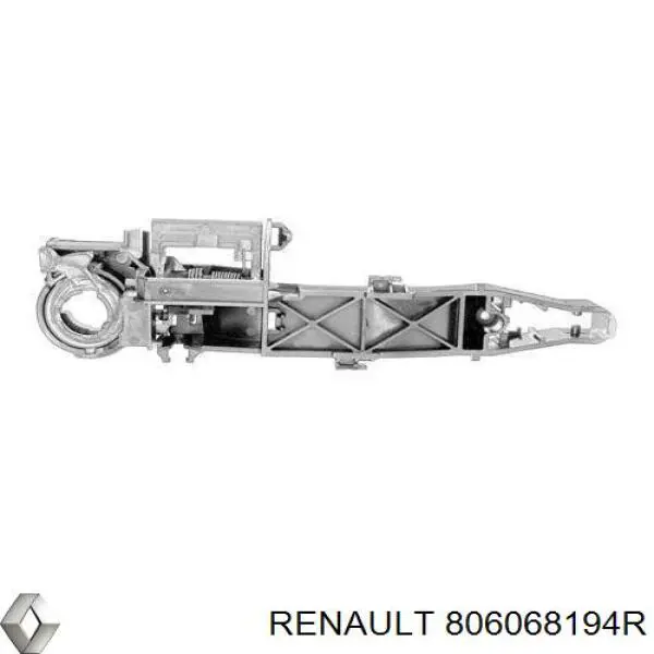 Comprar 806068194R Renault (RVI) Soporte de manija exterior de puerta delantera derecha