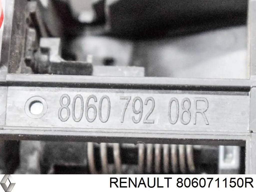 Comprar 806071150R Renault (RVI) Soporte de manija exterior de puerta trasera izquierda