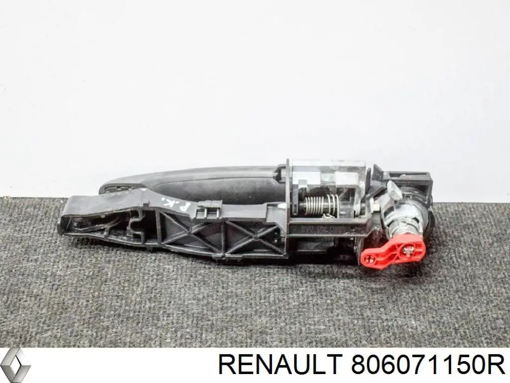 Soporte de manilla exterior de puerta trasera izquierda para Renault Master (JV)