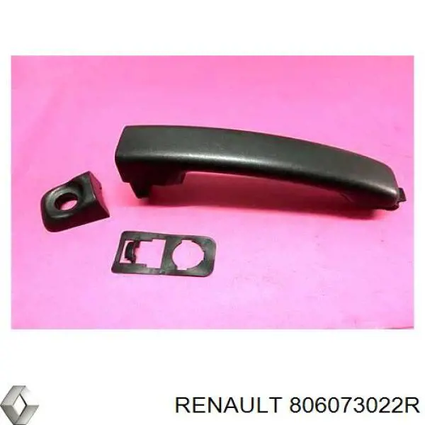 Maneta de puerta exterior delantero Renault (RVI) 806073022R precio, desde 38,65 EUR