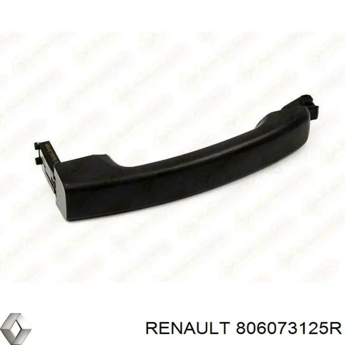 Comprar 806073125R Renault (RVI) Manija exterior izquierda de puerta delantera