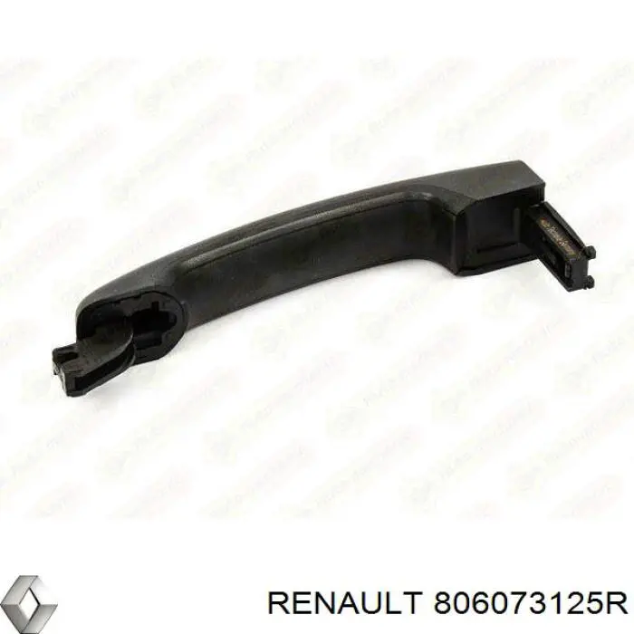 Manija exterior izquierda de puerta delantera Renault (RVI) 806073125R