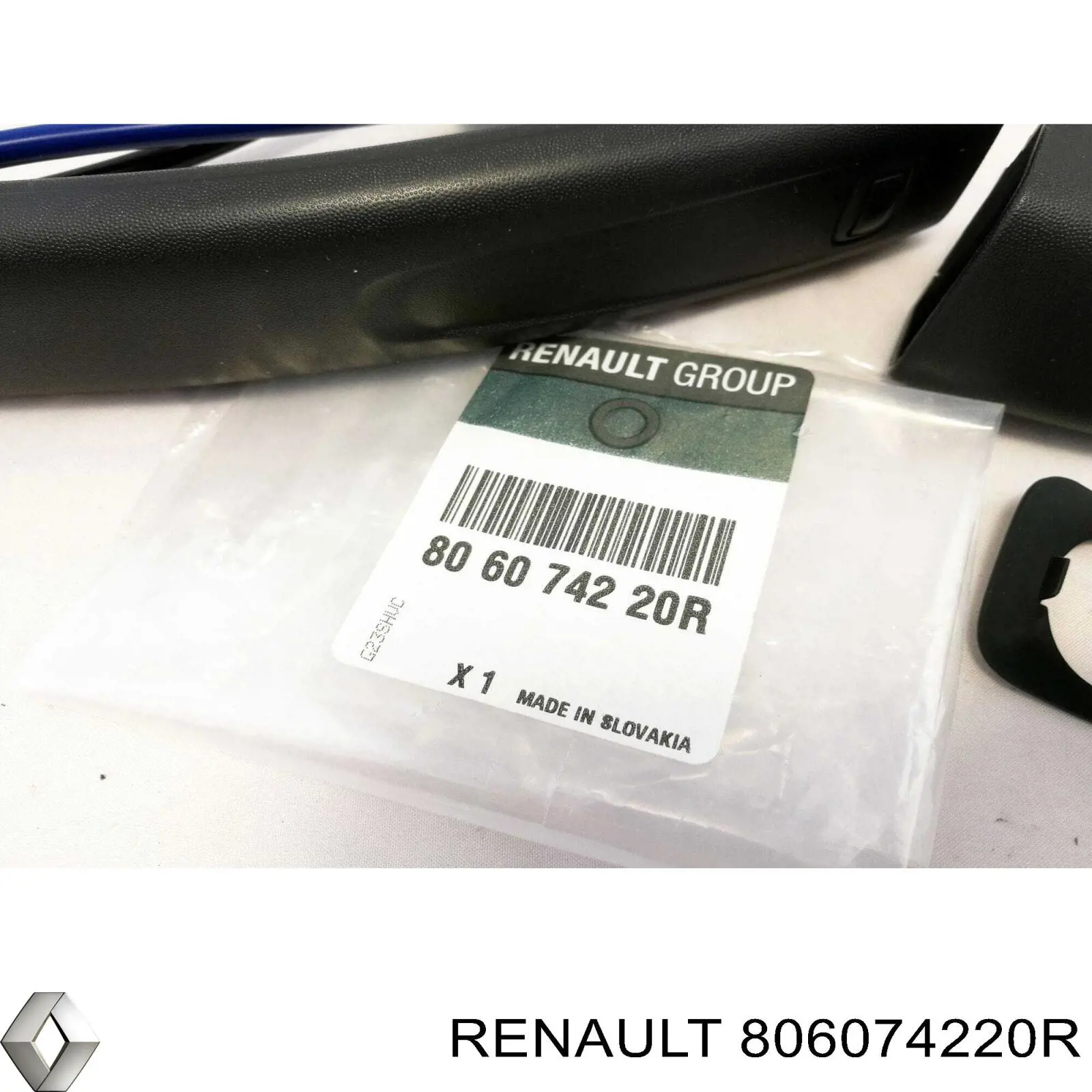 Manija exterior izquierda de puerta delantera Renault (RVI) 806074220R precio, desde 85,20 EUR