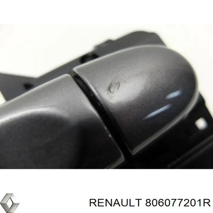 Soporte de manija exterior de puertas izquierdas Renault (RVI) 806077201R