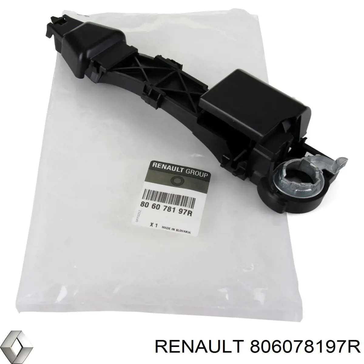 Soporte de manija exterior de puerta trasera izquierda Renault (RVI) 806078197R precio, desde 30,88 EUR