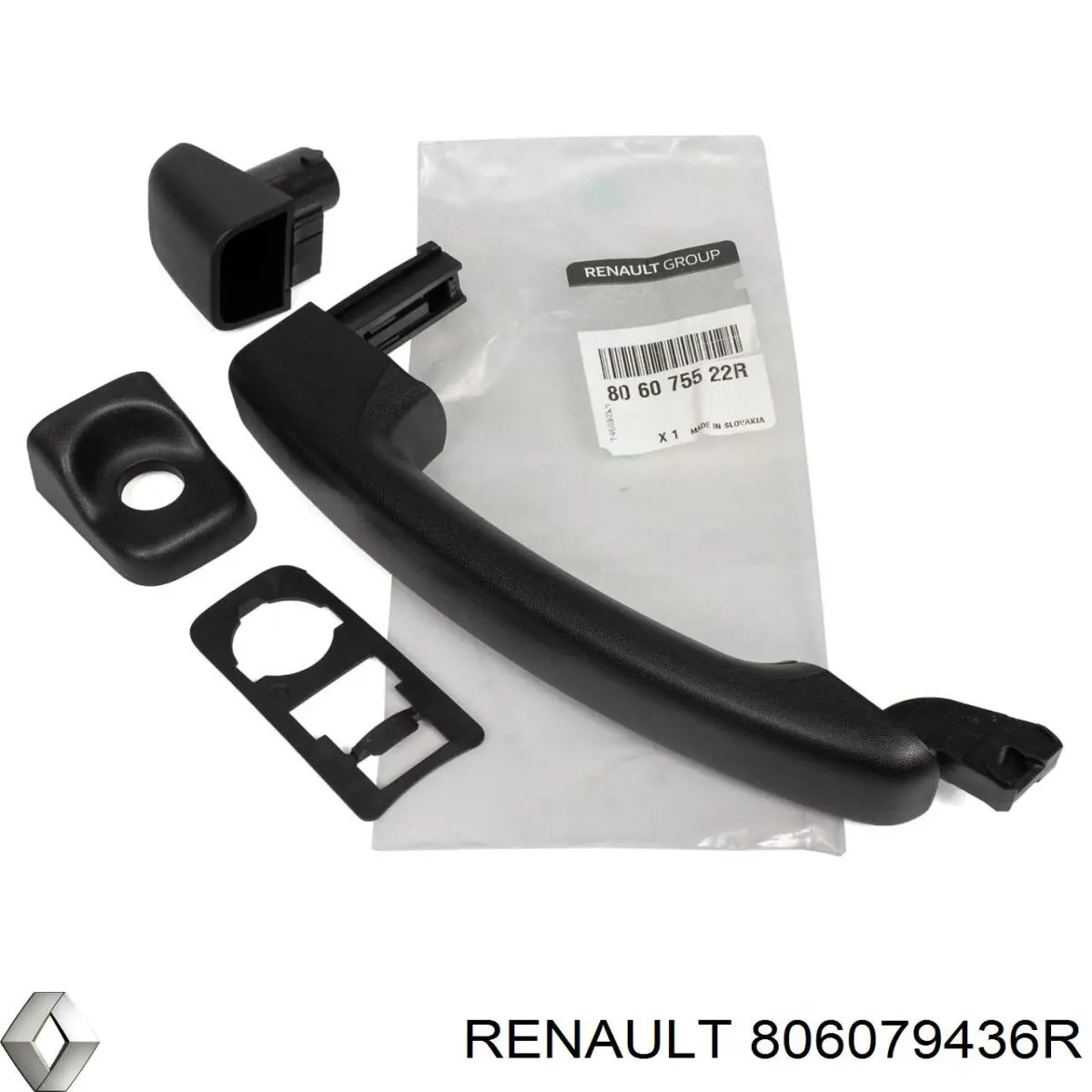 Comprar 806079436R Renault (RVI) Manija exterior de puerta corrediza