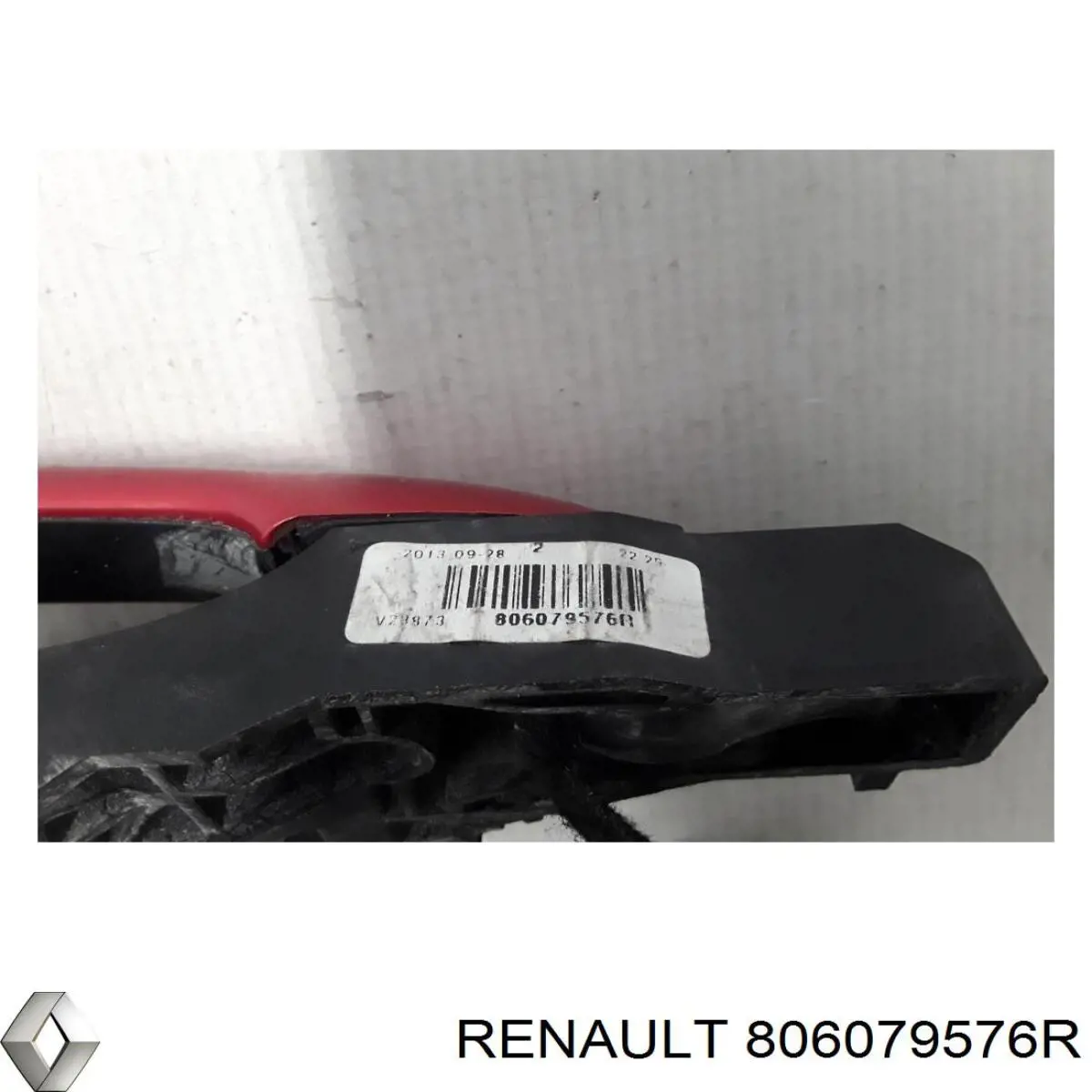 Comprar 806079576R Renault (RVI) Soporte de manija exterior de puerta delantera izquierda