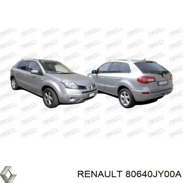 Manecilla de puerta exterior delantero Renault (RVI) 80640JY00A precio, desde 26,14 EUR