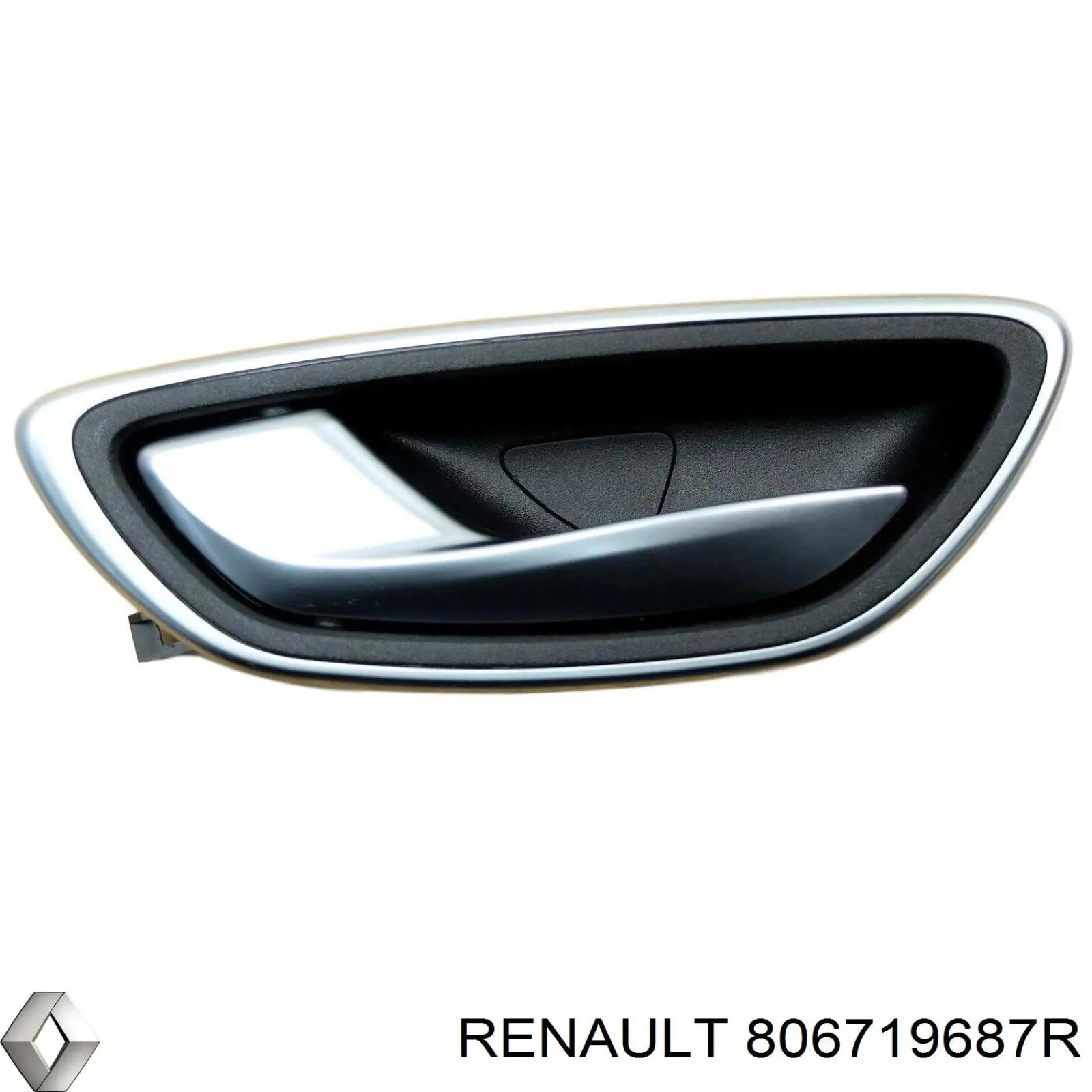 Manecilla de puerta, equipamiento habitáculo, izquierda delantera/trasera RENAULT 806719687R