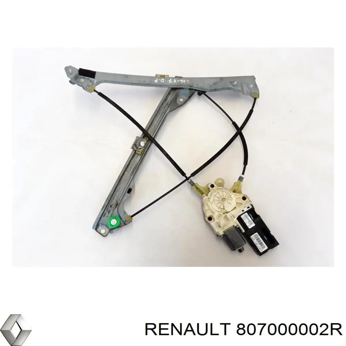Mecanismo de elevalunas, puerta delantera derecha para Renault Laguna (BT0)