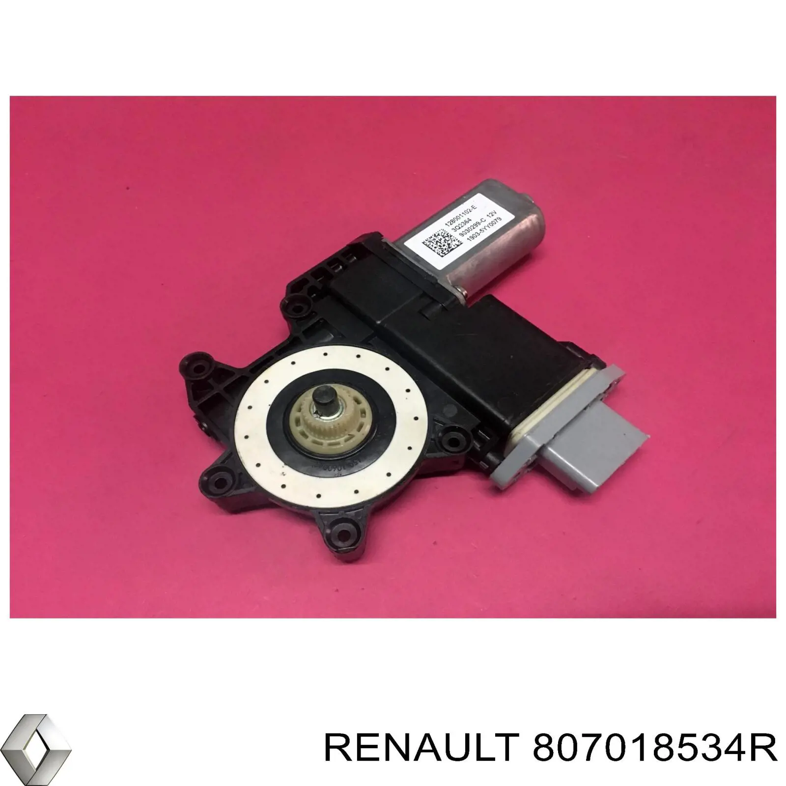 807018534R Renault (RVI) mecanismo de elevalunas, puerta trasera izquierda