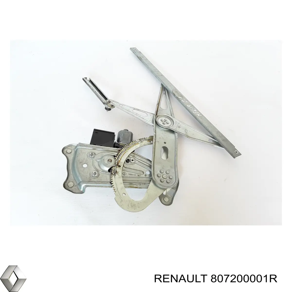 807200001R Renault (RVI) mecanismo de elevalunas, puerta delantera derecha