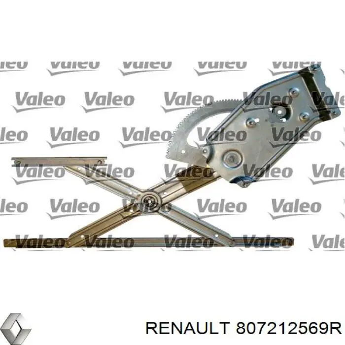 Mecanismo elevalunas delantero izquierdo Renault (RVI) 807212569R precio, desde 60,27 EUR