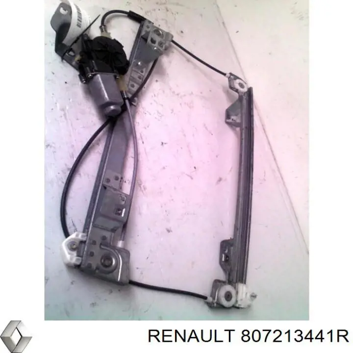 807213441R Renault (RVI) mecanismo de elevalunas, puerta delantera izquierda